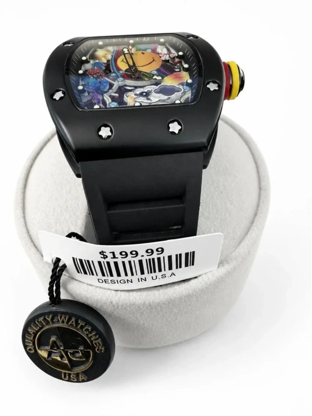#664  AJ VIP Automatic Watch – 43 mm – Free Battery-Powered Watch Winder